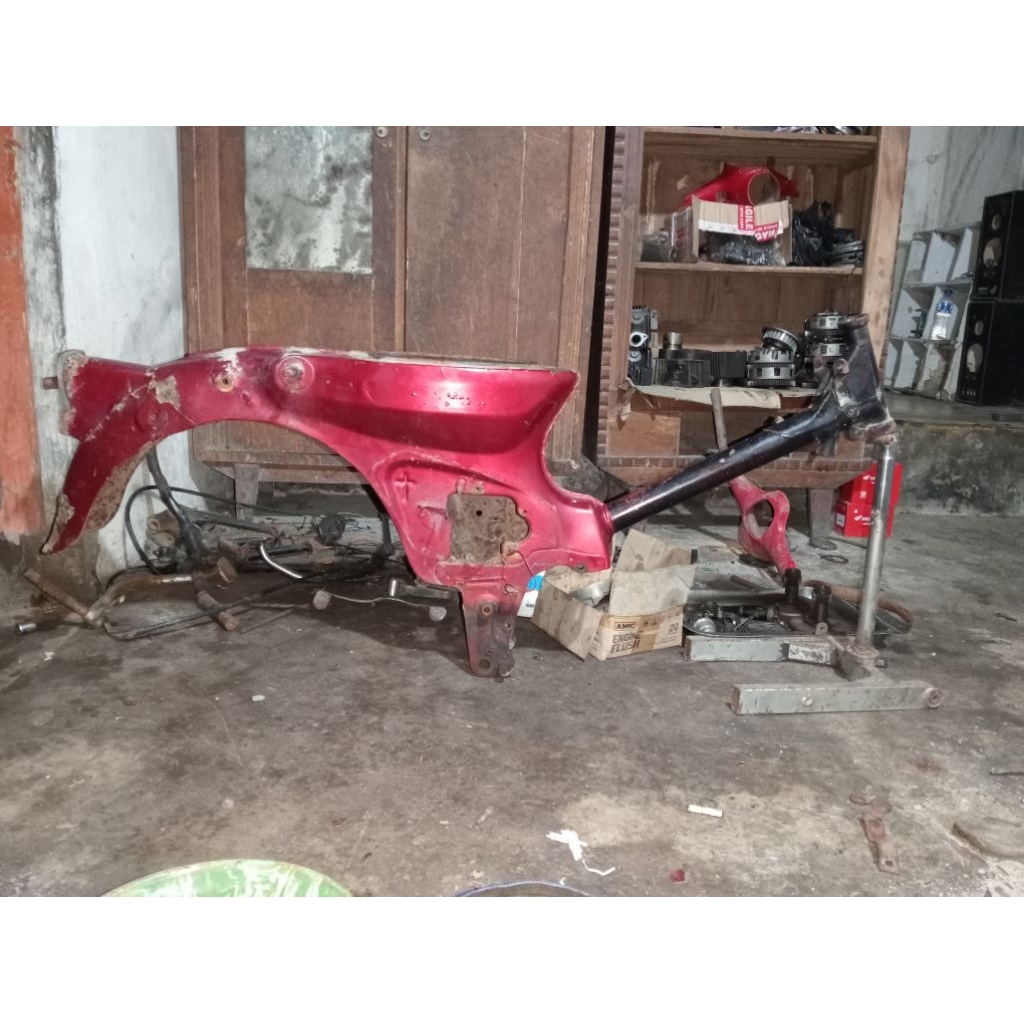 rangka c70 ori kondisi bahan