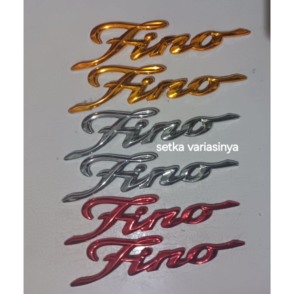 emblem yamaha fino125 fino grande timbul 3d