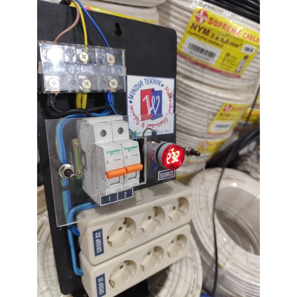 Panel Setrum Los Schneider / Panel Acara Hajatan Pesta / Panel Genset / Panel Sound System