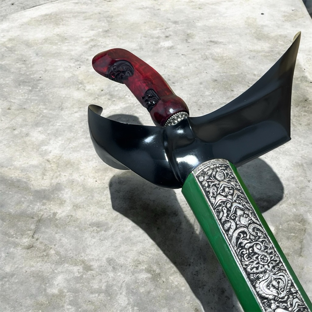 Fullset Warangka Keris Branggah Jogja Kayu Ebony Hitam Original