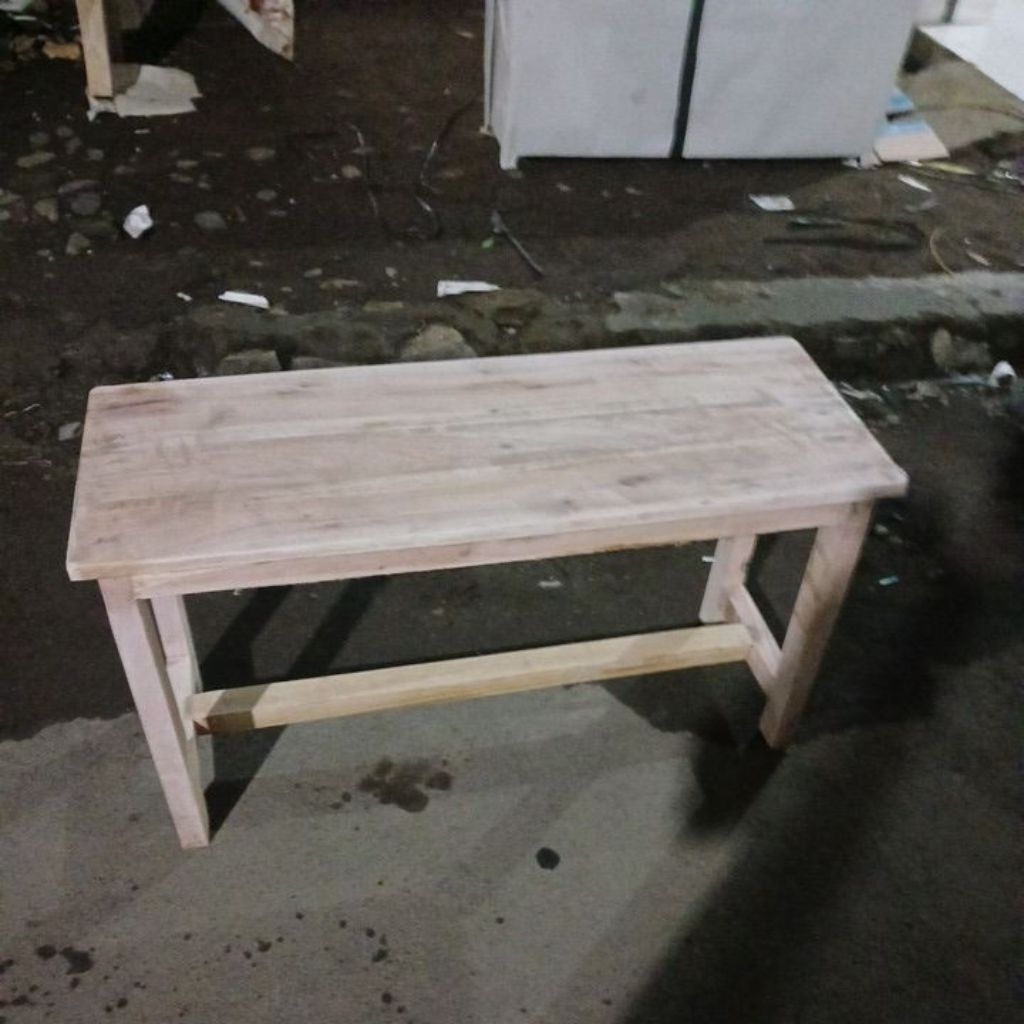 [ Termurah ] kursi panjang // kursi warung bakso // kursi kayu mahoni panjang