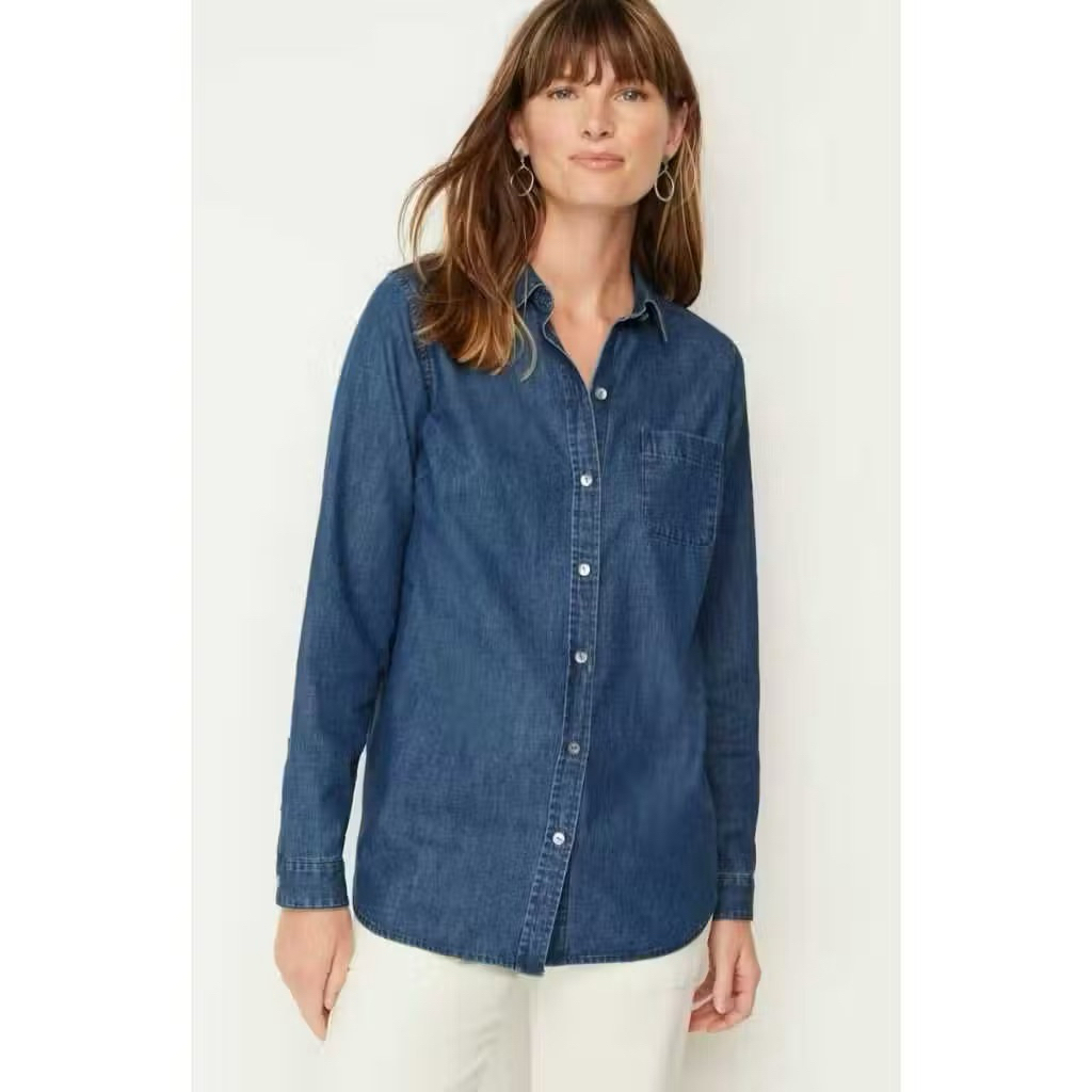 Kemeja Denim Merk J.Jill