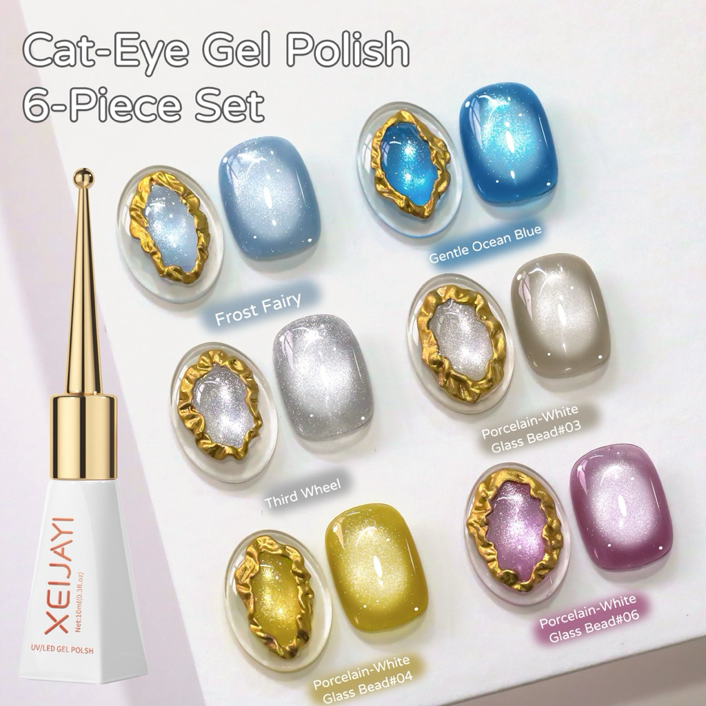 Kutek Gel Xeijayi Warna Baru Viral 2026 Kutek Gel Biru Pink Yellow