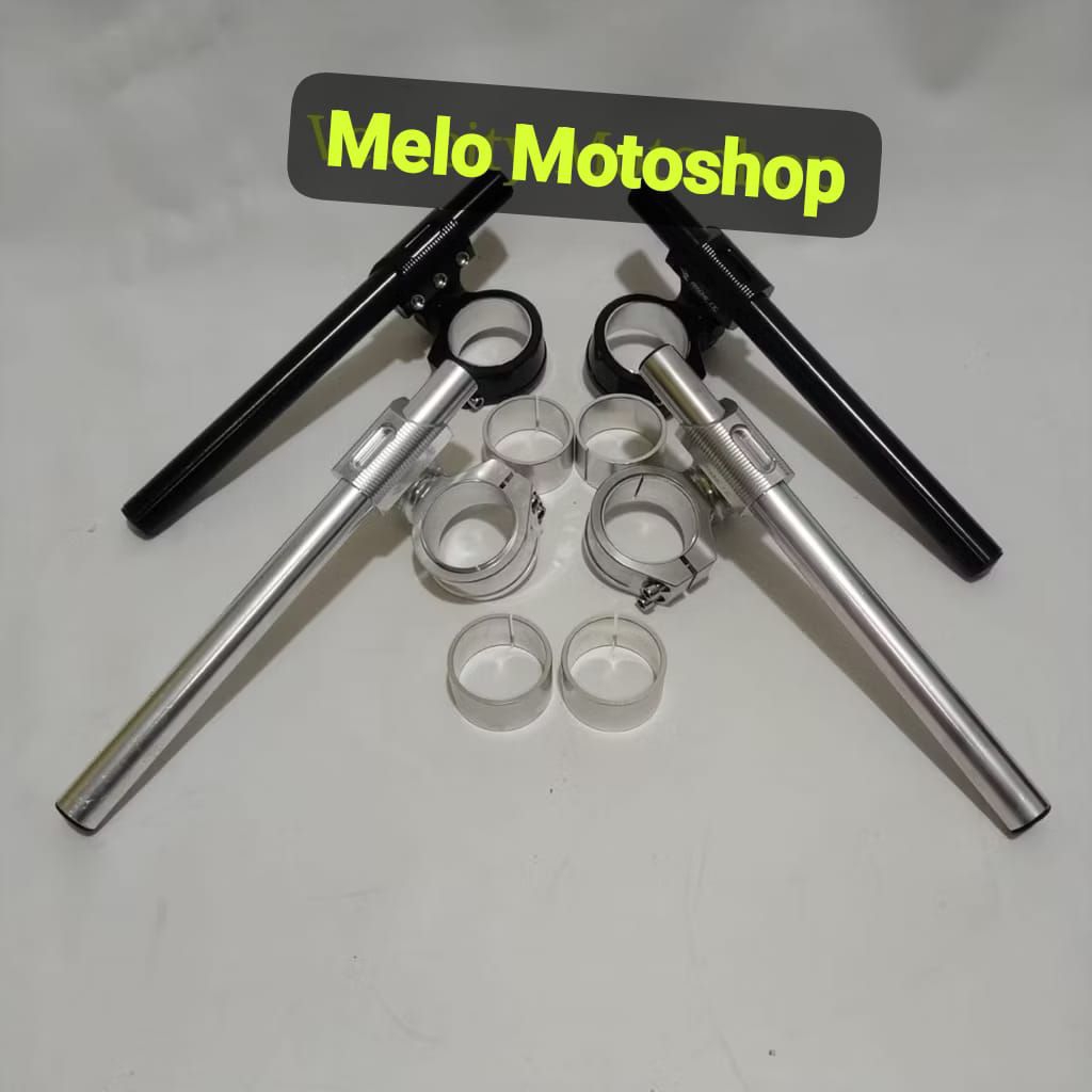 stang jepit full cnc original Ride it diameter 51,48,45 mm for usd upside down nui mgv ride it moto 