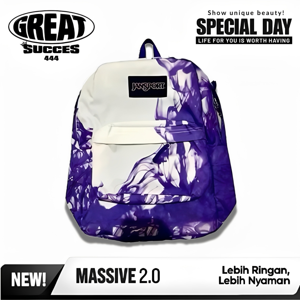 GREATSUCCES - TAS JANSPORT ASAP UNGU BACKPACK SCHOOL SUPERBREAK ORIGINAL - BACKPACK PURPLE - TAS RAN
