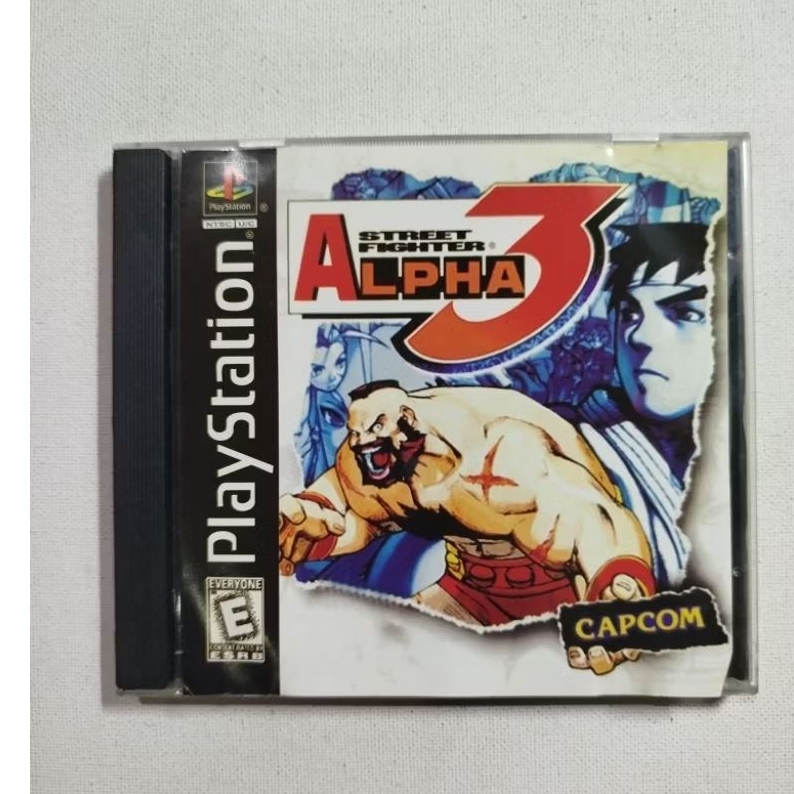 CD GAME PLAYSTATION PS1 STREET FIGHTER ALPHA