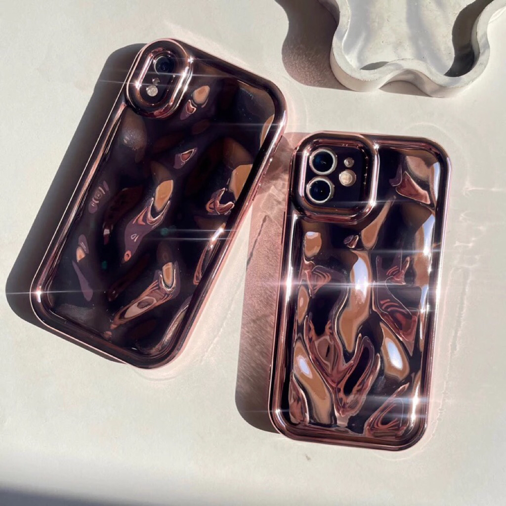 CASE PINK ROSE GOLD BASTRAK FOR IPHONE - 6 7 8 7+ X/XS XR XS MAX 11 11PRO 11PROMAX 12 12PRO 12PROMAX