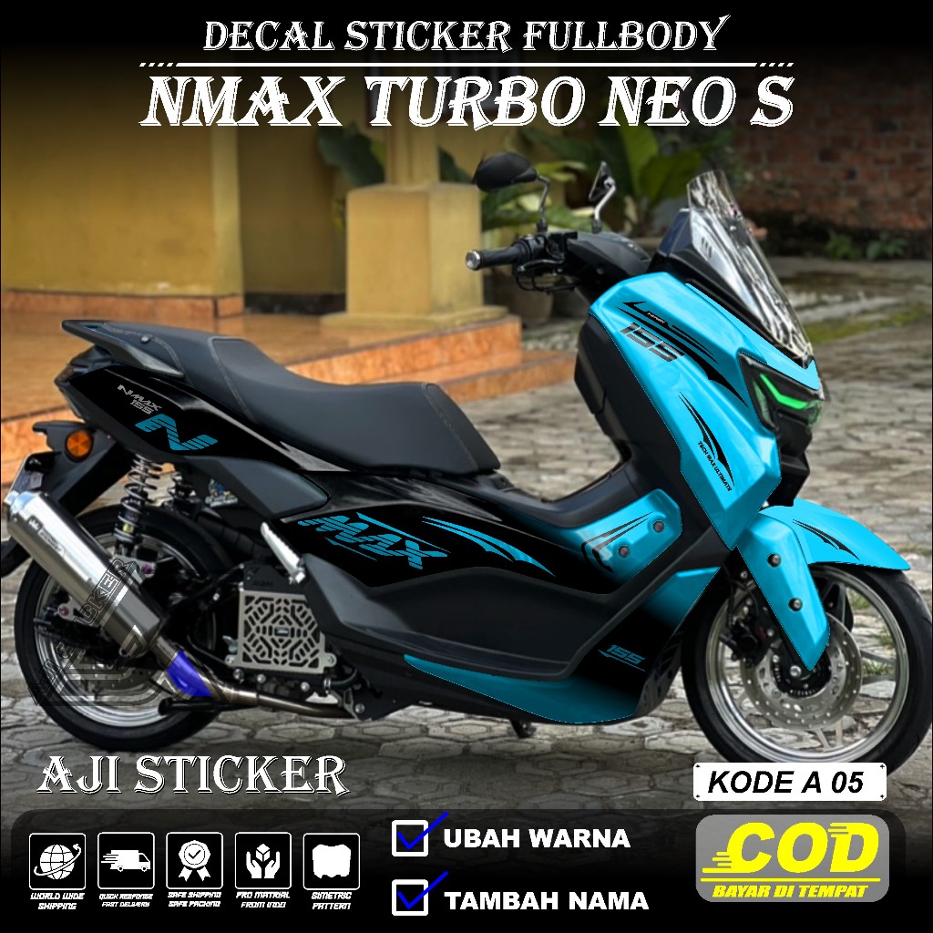 Decal Sticker Nmax Turbo Neo S Fullbody Motif Thailand Style