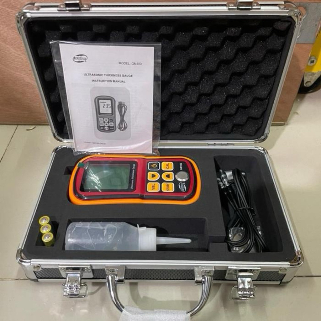 Ultrasonic Thickness Gauge GM100 BENETECH Tester GM-100 GM 100 Meter