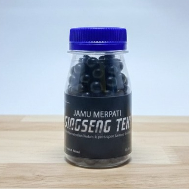 Jamu Merpati GINGSENG TEKI  isi 150 butir