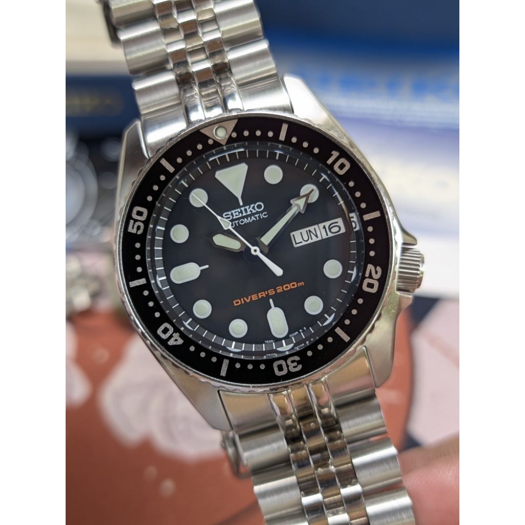 Seiko SKX013 SKX013K2 Spanish Days Miltat Bracelet Automatic