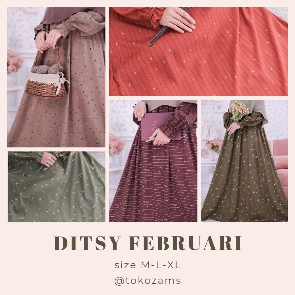 DITSY FEBRUARI MLXL NIGHTGOWN / GAMIS DITSY