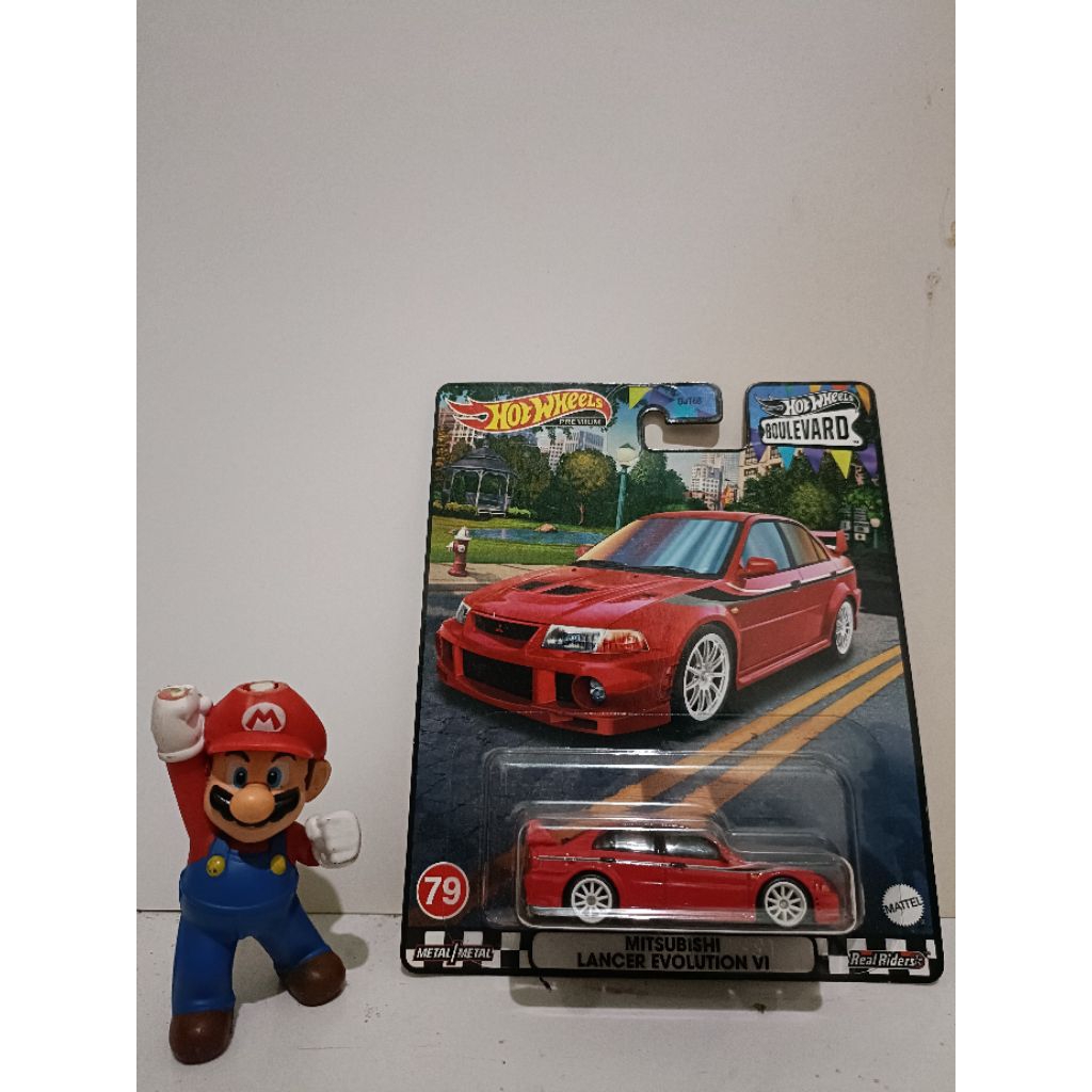 hotwheels Mitsubishi Lancer Evo VI premium