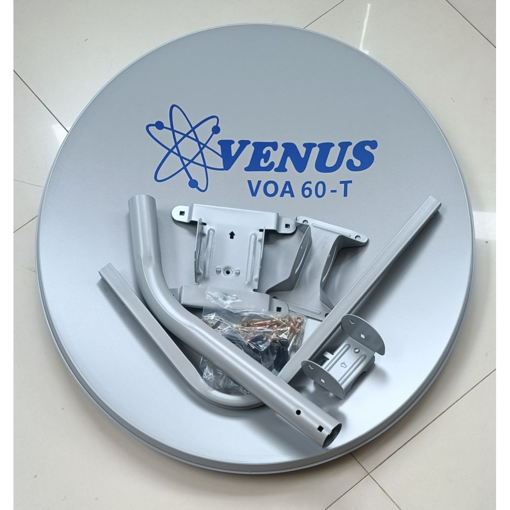 antena parabola mini ku band 60cm venus Abu abu saja