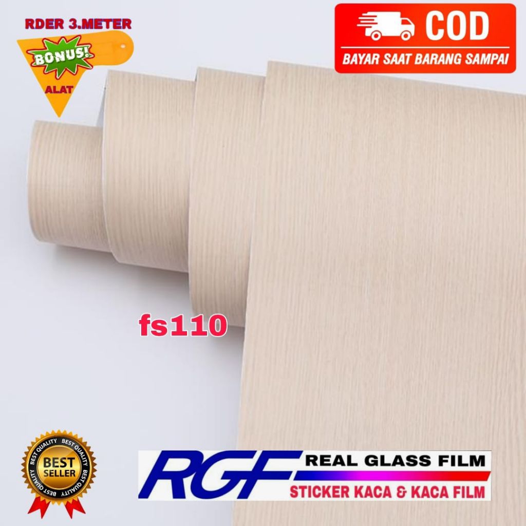 WALLPAPER STIKER DAPUR MOTIF KAYU/HPL STIKER KAYU TEBAL/HPL STIKER MEJA/HPL STIKER FURNITURE MOTIF K