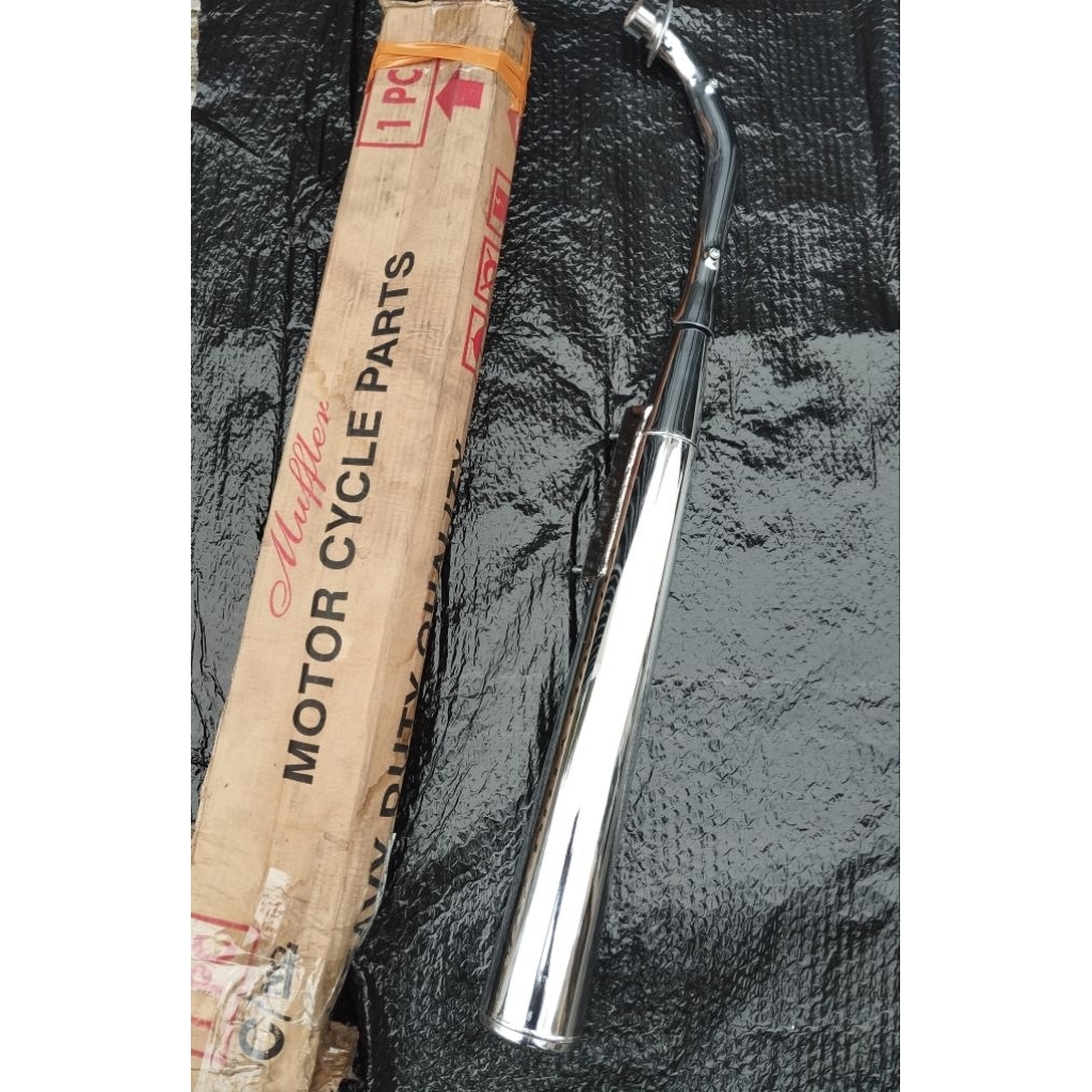Knalpot Honda Win100 Win 100 detail seperti original NOS
