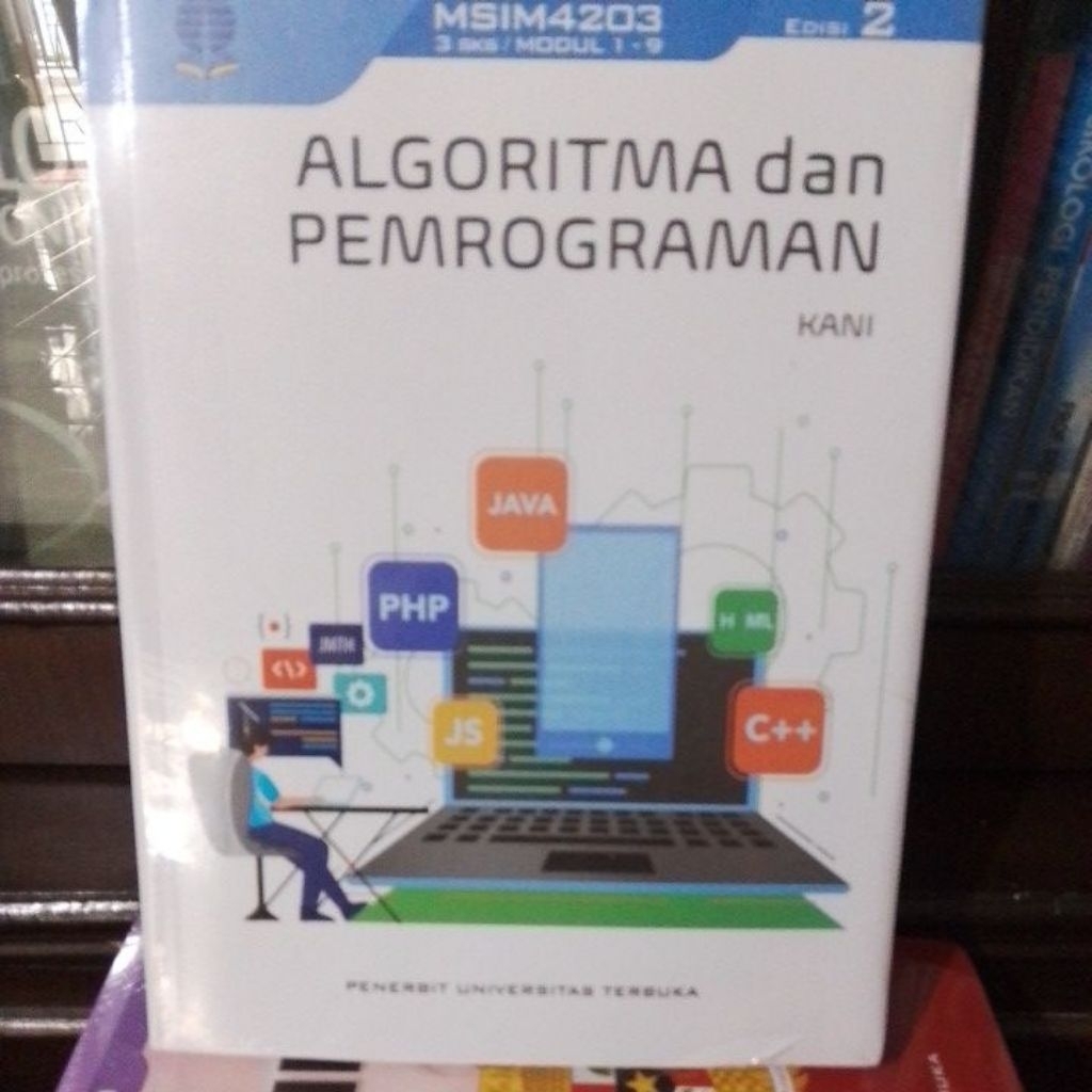 algoritma dan pemrograman pengarang kami edisi 2 penerbit Universitas Terbuka