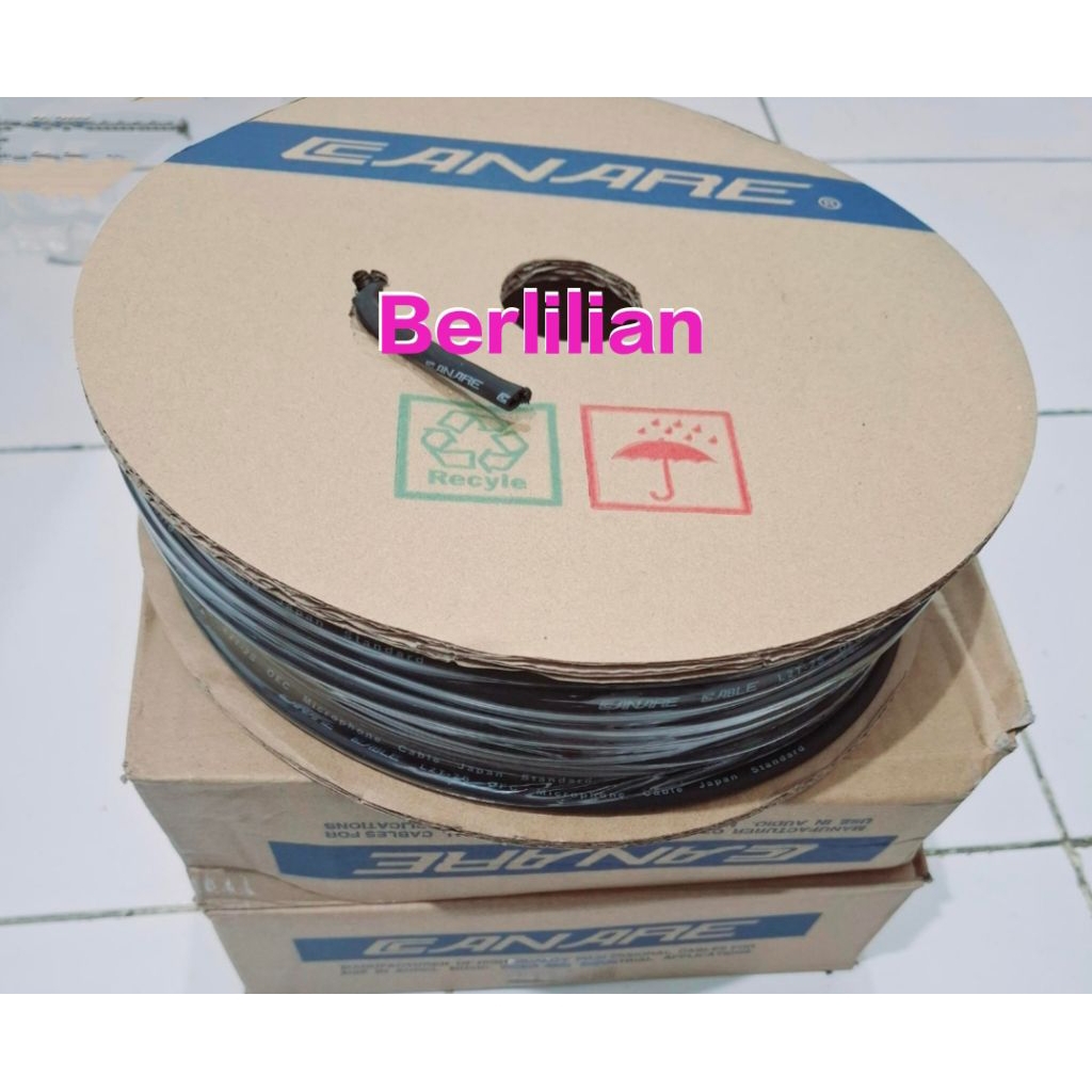 Kabel Audio Canare L2T-2S Body Besar ( 80 meter ) Kabel Mic Audio