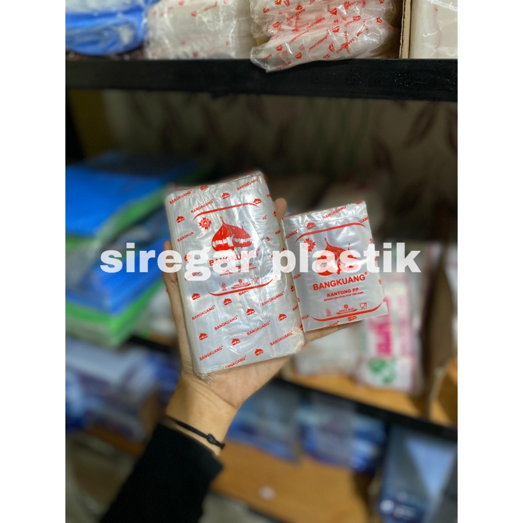 Plastik PP bengkuang // plastik kaca // plastik serbaguna