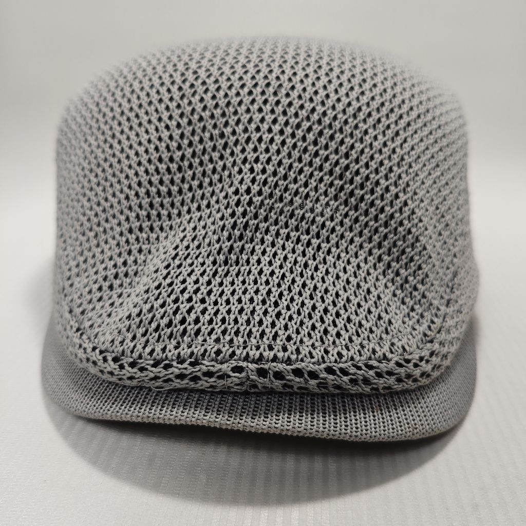 Topi Basic Elle Knit Cap Abu Dewasa Casual Breathable Premium