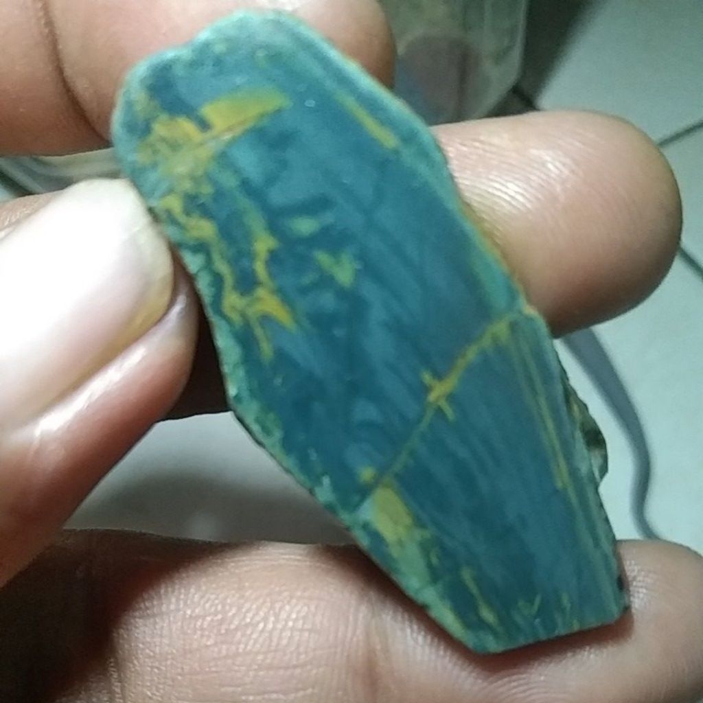 BATU GARUT UNIK VISUAL BATU PIRUS PERSIA HIJAU DONDONG URAT EMAS