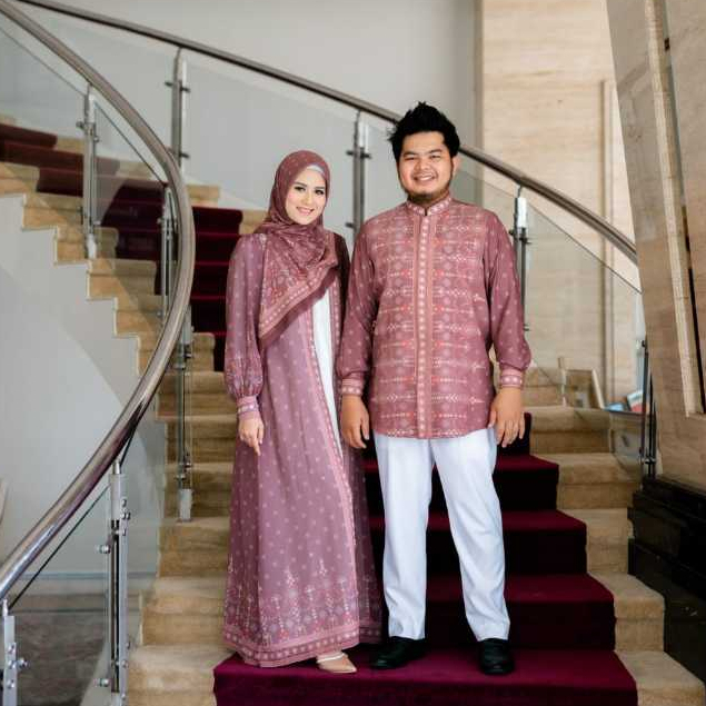 Dress Gaun Busana Azwa Series Nuo Lambra