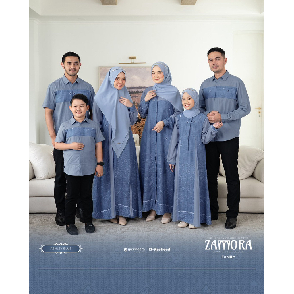 Yasmeera - ZAMORA ASHLEY BLUE SARIMBIT YASMEERA 2026