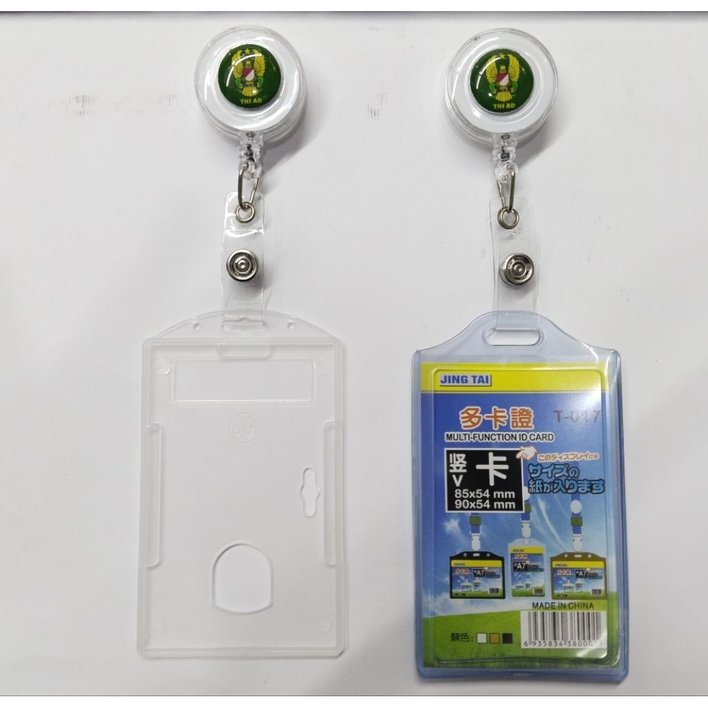 holder id card eka paksi TNI AD exlusive#yoyo casing id card logo TNI AD