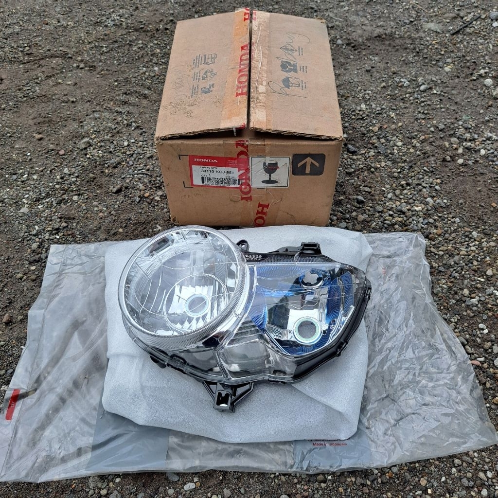 Lampu depan reflektor depan honda tiger revolution tiger revo tiger pece Original AHM Astra honda mo
