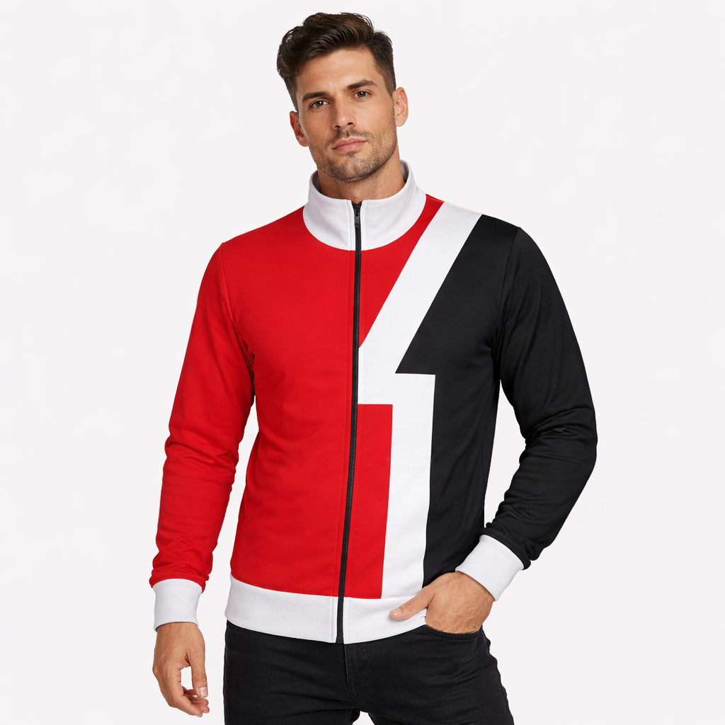 Jaket Power Rangers SPD Suit Cosplay Bahan Halus Lembut Printing Sublim Bisa Custom