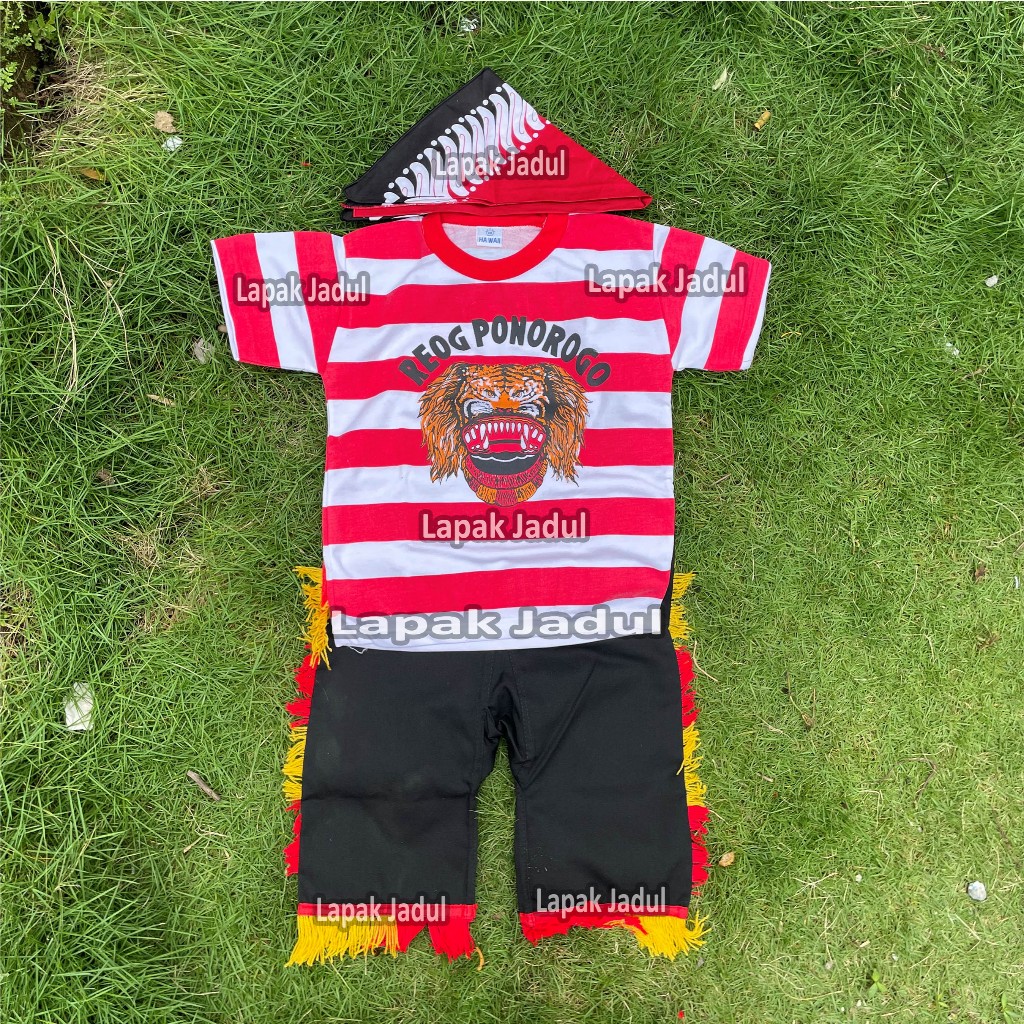 Lapak Jadul Setelan Baju Dan Celana Reog Anak-anak
