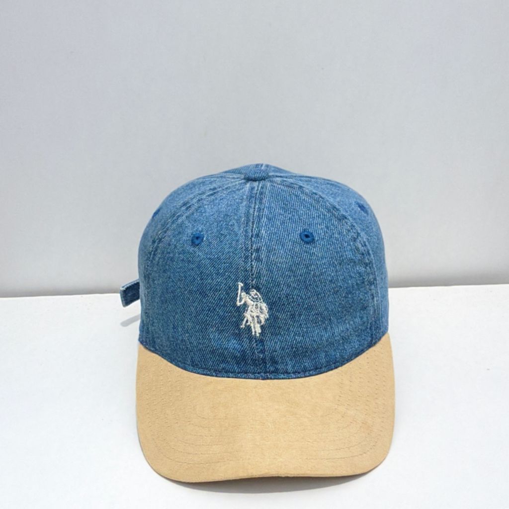 Topi Polo US Assn Denim Two Tone