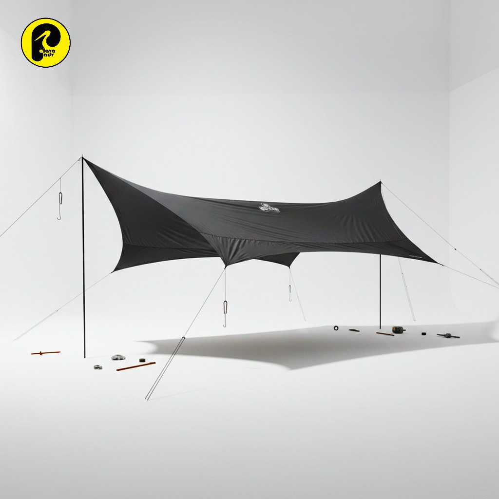 Flysheet tenda 6 x 4m