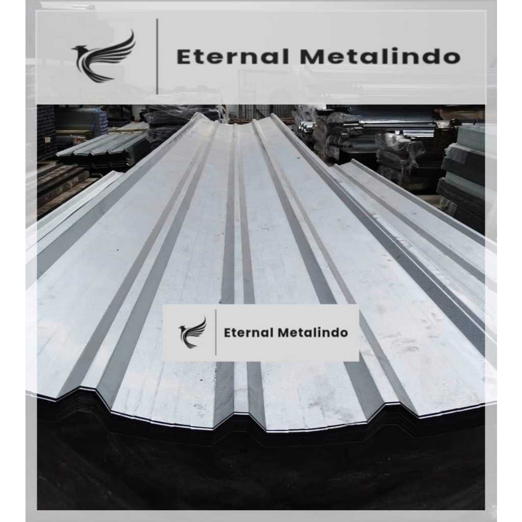 Atap spandek 0.30 ECO meter/ spandeck/ kanopi