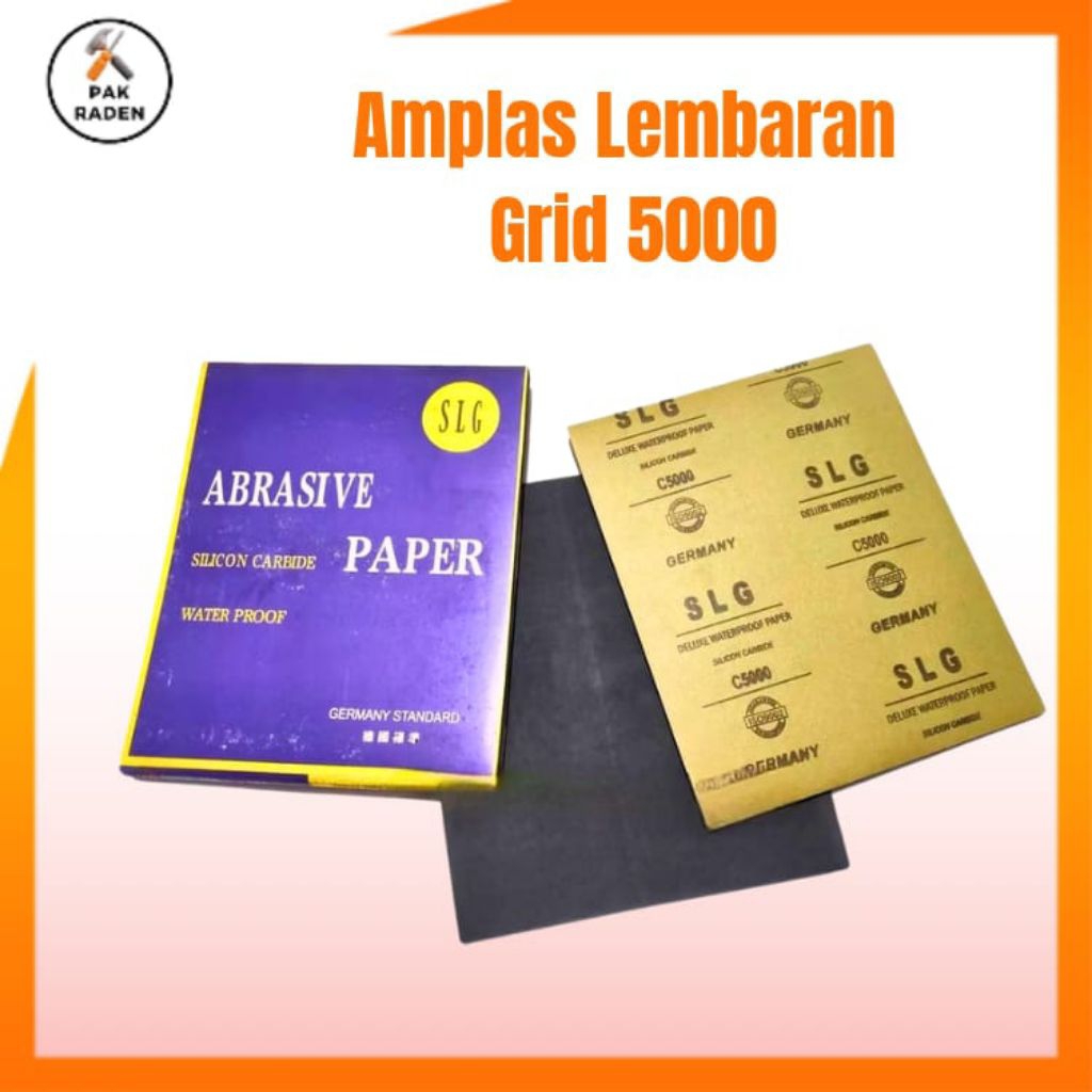 Amplas Duco / Abrasive Paper SLG Waterproof #5000 GERMANY STANDARD