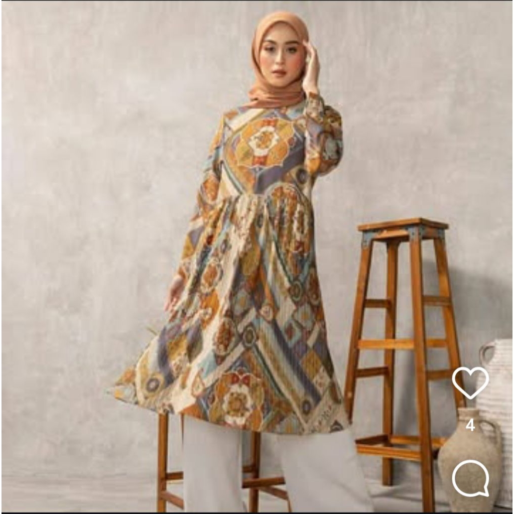 Preloved Sahara Pleats Tunik Heavenlights