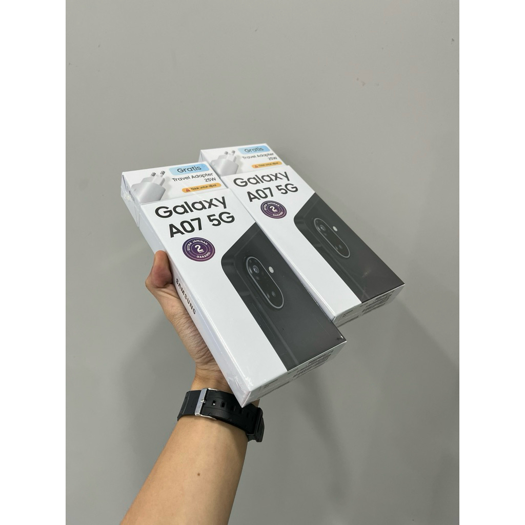 Samsung Galaxy A07 5G 6/128 GB New Segel Garansi Resmi SEIN 12 Bulan