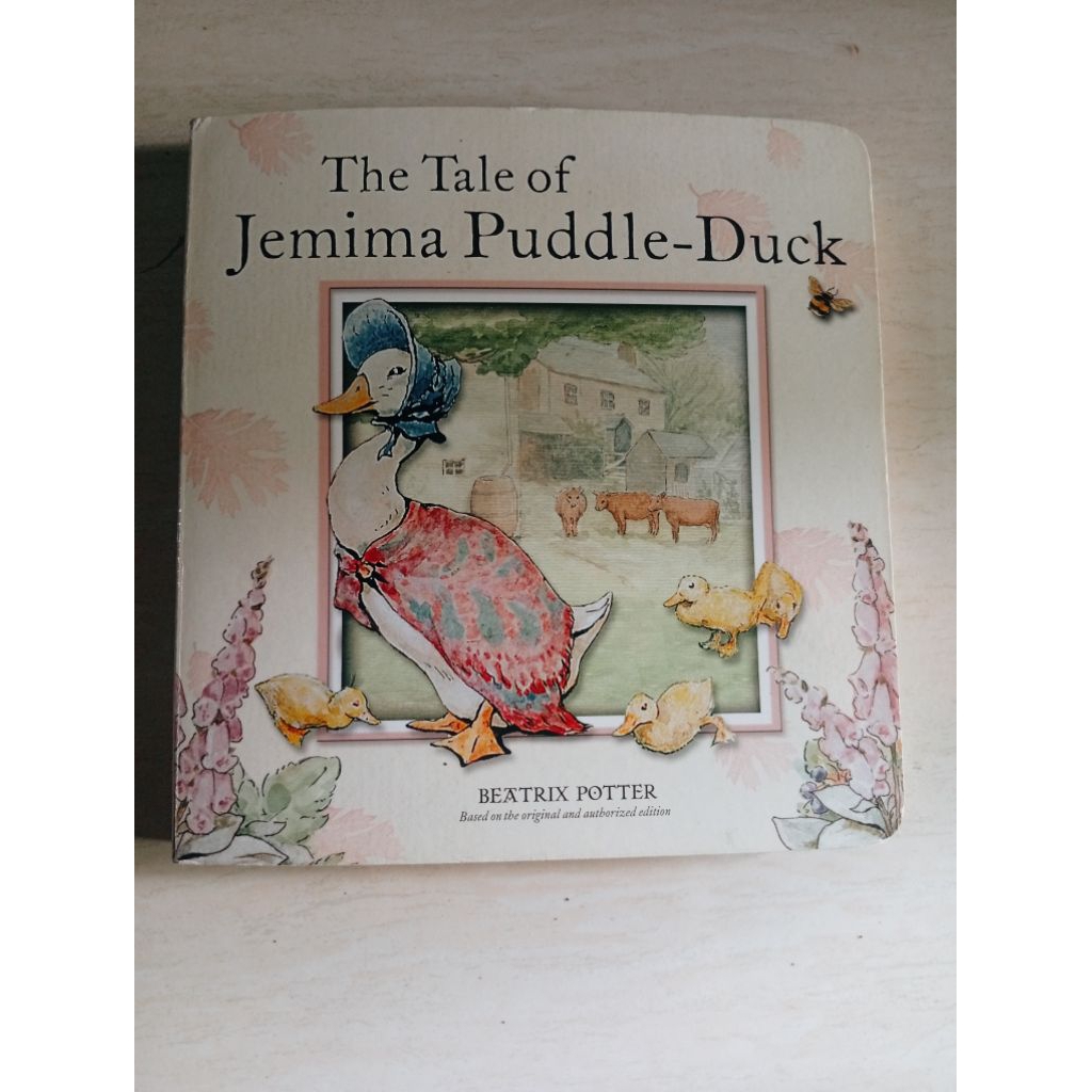 (PRELOVED BUKU ANAK) Boardbook beatrix Potter - the tale of jemima puddle duck