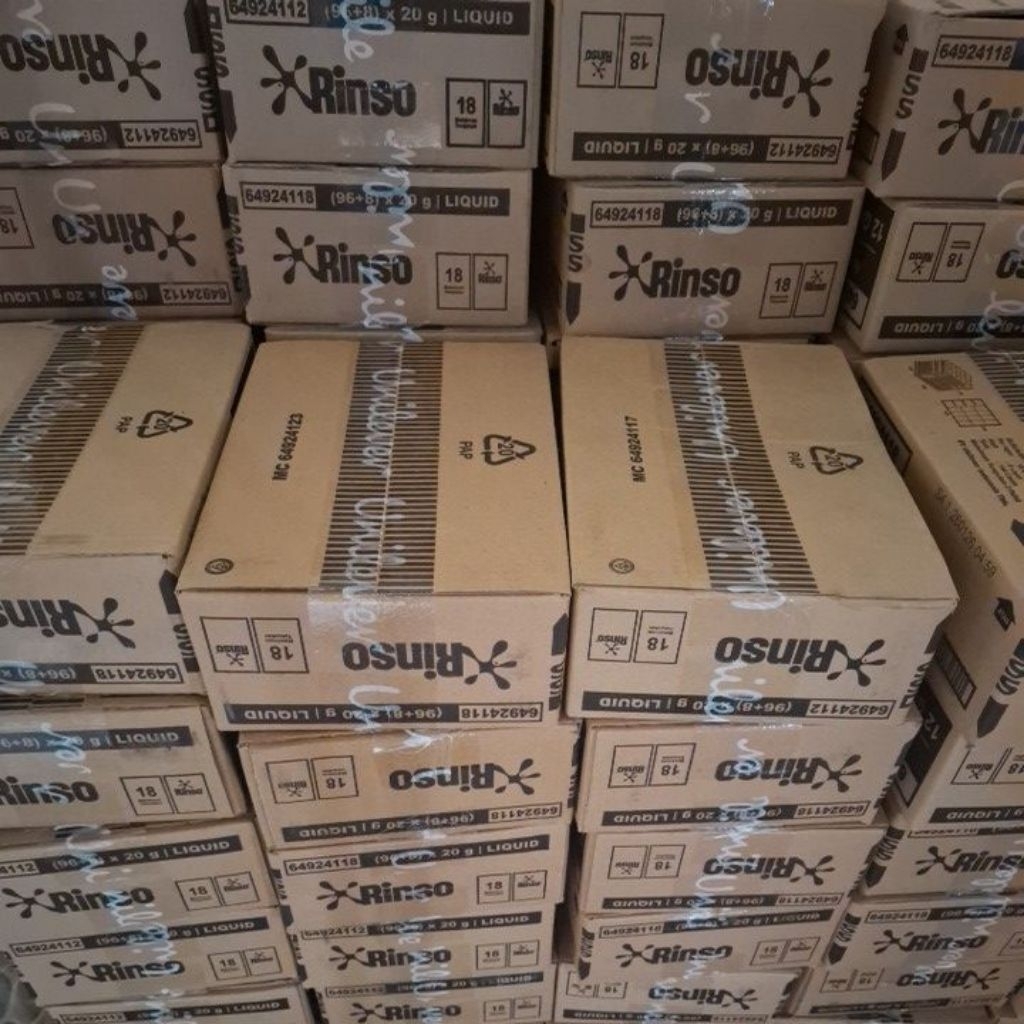 RINSO CAIR SACHET 1 DUS HARGA PROMO