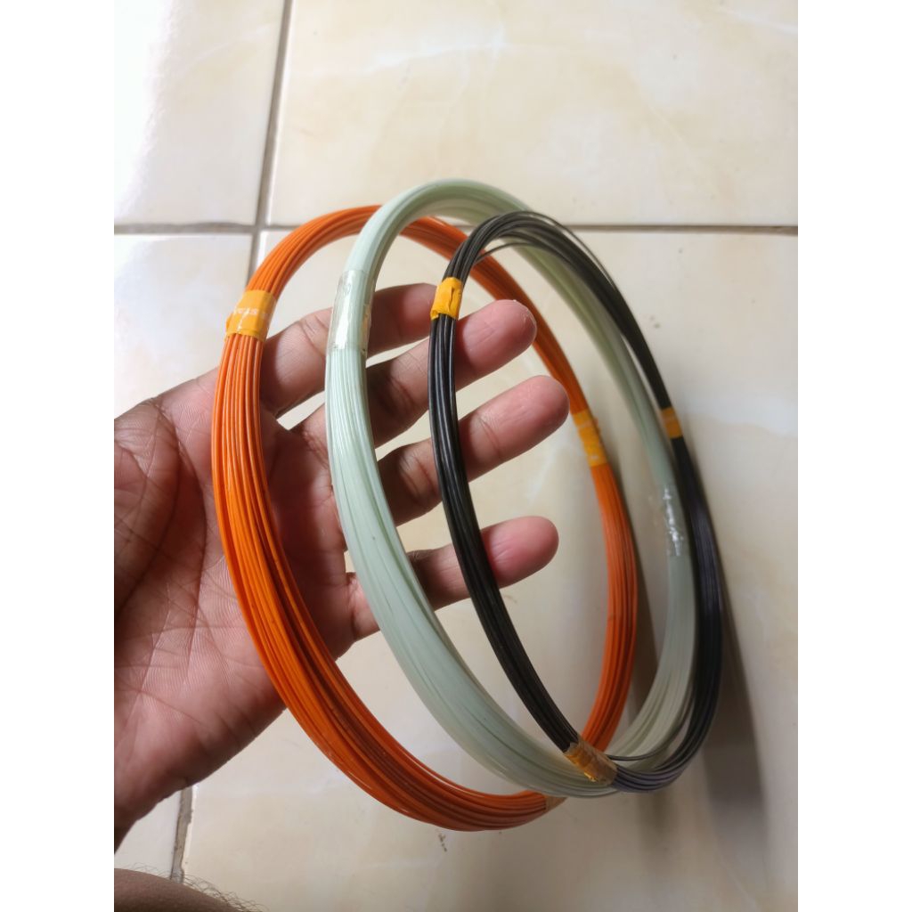Ruji fiber untuk sangkar burung 1mm 10m