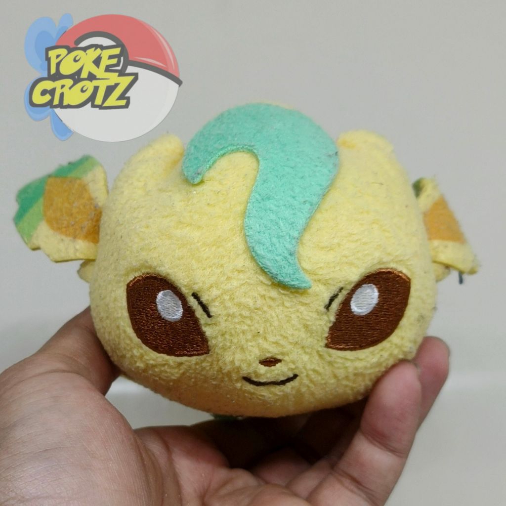 Boneka Kororin Leafeon Eevee Pokemon Original Banpresto Plush 15 cm