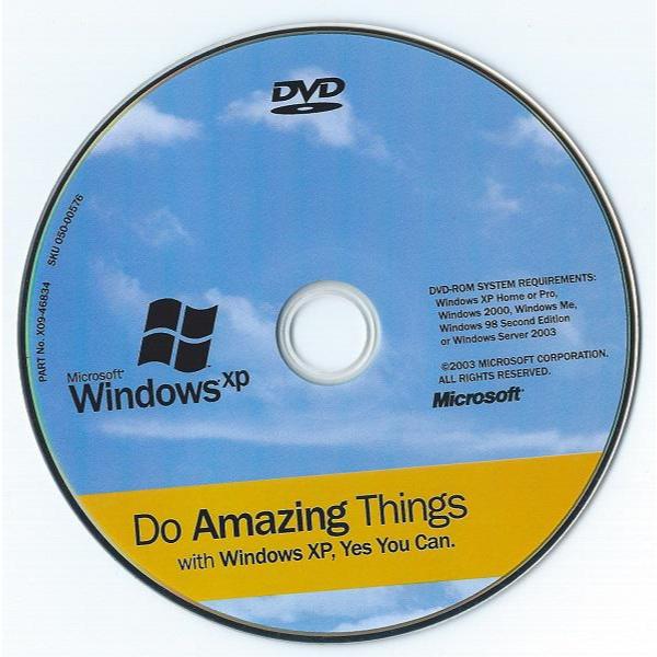 DVD Installer Windows XP