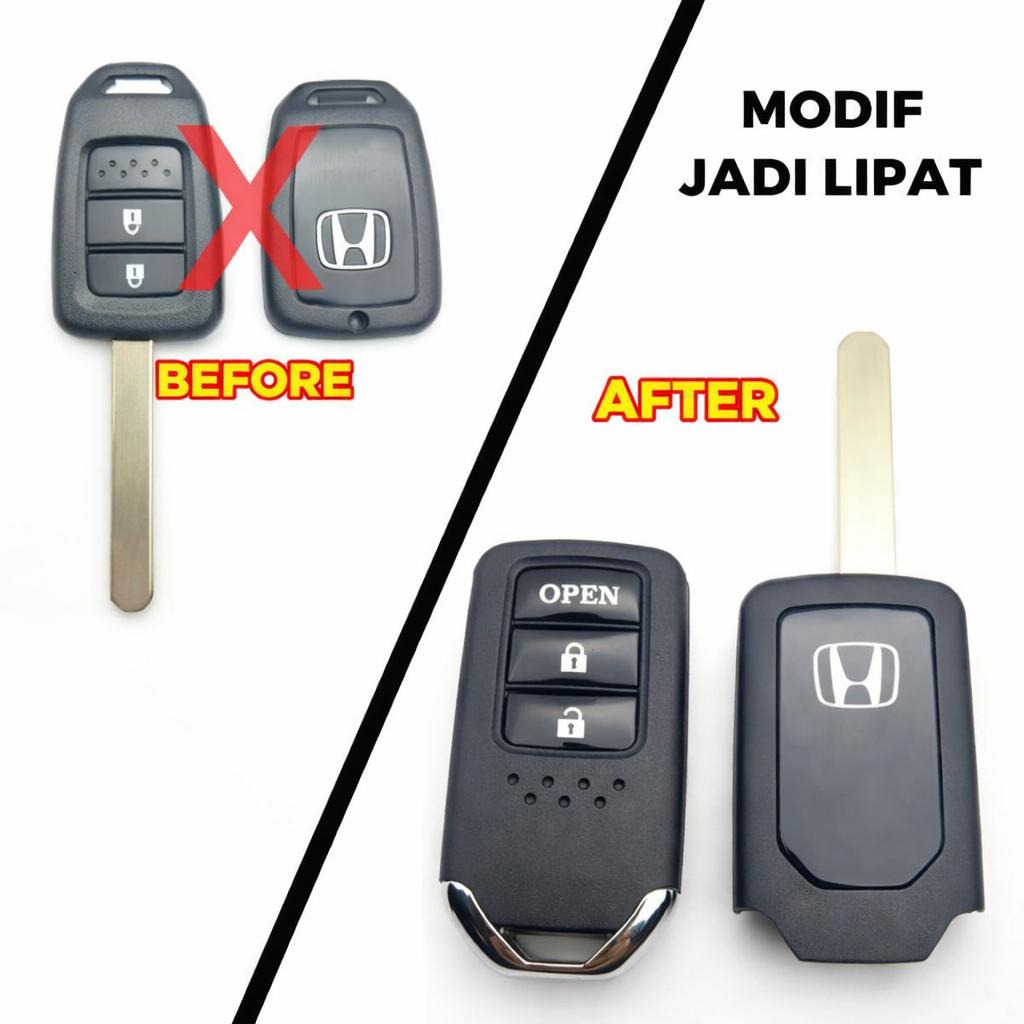 Kunci Lipat Brio dan Mobillio . Kunci flip mobilio . Kunci lipat brio . casing lipat brio . Casing l