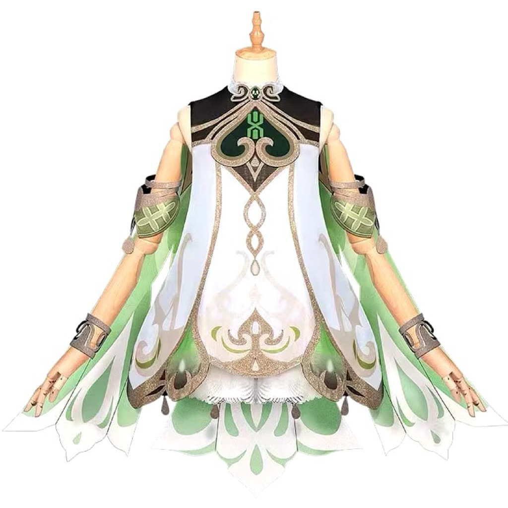 Genshin Impact Nahida Cosplay Costume Genshin Lesser Lord Kusanali