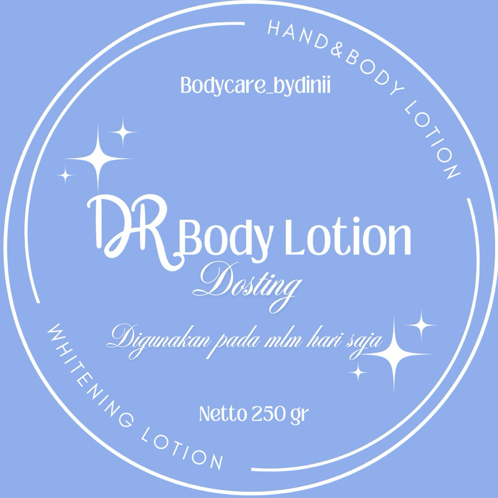 Body Lotion Pemutih 250 Gram Pemakaian Malam