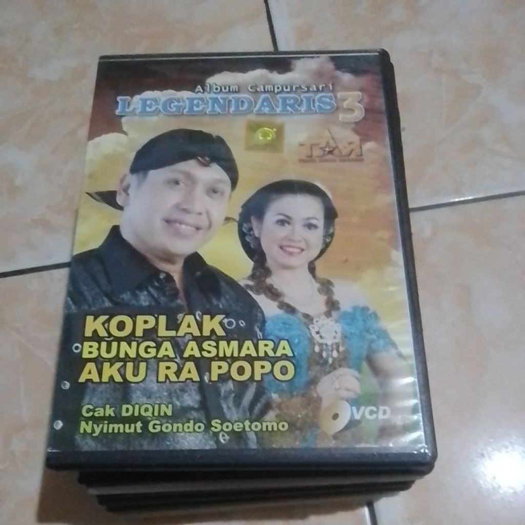 VCD KARAOKE album campur sari legendaris 3