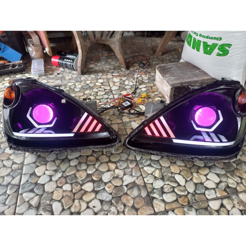 headlamp avanza - xenia old 2004 - 2011