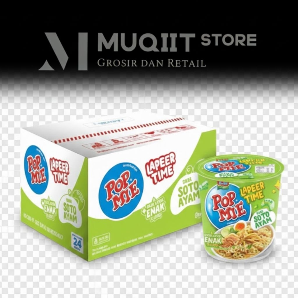 Indomie Pop mie Cup Rasa Soto Ayam isi 24 (1 kardus)