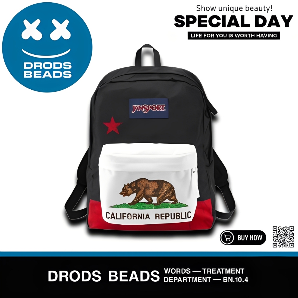 [100% REALPICT] - TAS JANSPORT REPUBLIC OF CALIFORNIA SCHOOL SUPERBREAK - TAS JANSPORT - JANSPORT - 