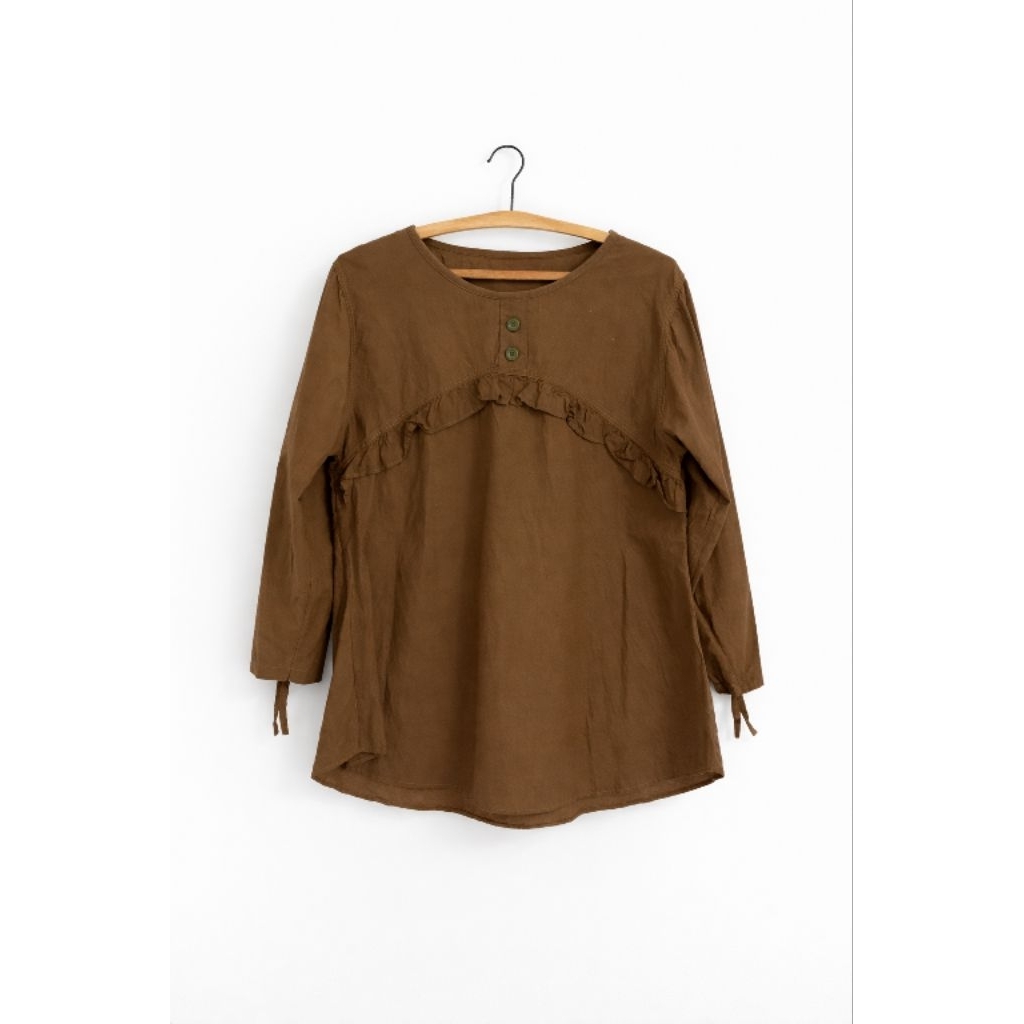 Preloved - Blouse Coklat